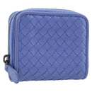 BOTTEGA VENETA INTRECCIATO Wallet Leather Light Blue Auth 199692V-1