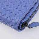 BOTTEGA VENETA INTRECCIATO Wallet Leather Light Blue Auth 199692V-15