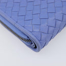 BOTTEGA VENETA INTRECCIATO Wallet Leather Light Blue Auth 199692V-16