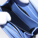 BOTTEGA VENETA INTRECCIATO Wallet Leather Light Blue Auth 199692V-19