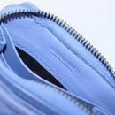 BOTTEGA VENETA INTRECCIATO Wallet Leather Light Blue Auth 199692V-21