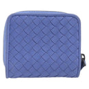 BOTTEGA VENETA INTRECCIATO Wallet Leather Light Blue Auth 199692V-2