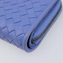 BOTTEGA VENETA INTRECCIATO Wallet Leather Light Blue Auth 199692V-7