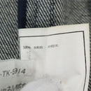 CHANEL One Piece Denim Blue Silver CC Auth 199698M-15