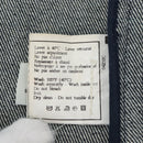 CHANEL One Piece Denim Blue Silver CC Auth 199698M-16
