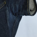 CHANEL One Piece Denim Blue Silver CC Auth 199698M-8