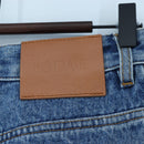 LOEWE Anagram Jeans Pants Denim 32 Blue Auth 199699M-11