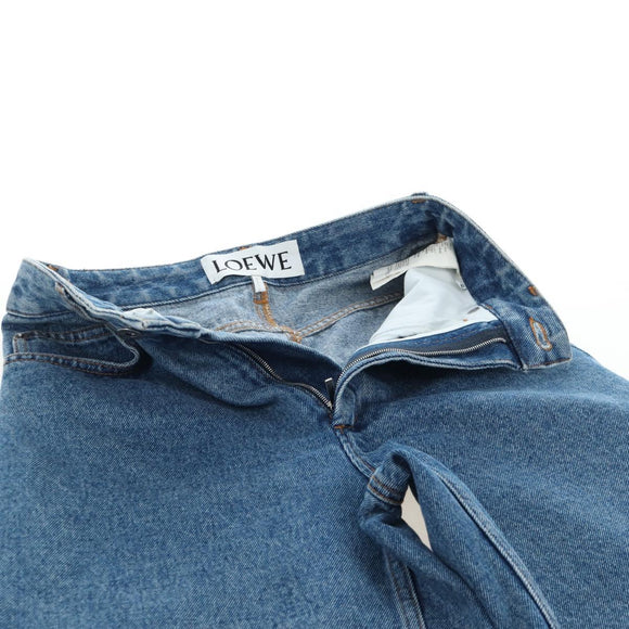 LOEWE Anagram Jeans Pants Denim 32 Blue Auth 199699M