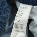 LOEWE Anagram Jeans Pants Denim 32 Blue Auth 199699M-23