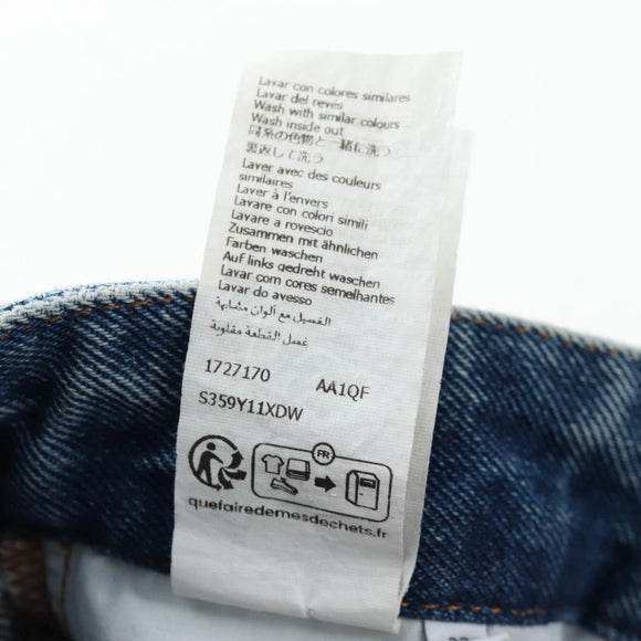 LOEWE Anagram Jeans Pants Denim 32 Blue Auth 199699M