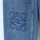 LOEWE Anagram Jeans Pants Denim 32 Blue Auth 199699M-7