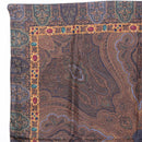 CHANEL Scarf Silk Brown CC Auth 199704M-2
