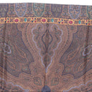 CHANEL Scarf Silk Brown CC Auth 199704M-3