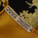 HERMES Carre 90 Scarf Silk Yellow Auth 199714M-23