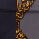 HERMES Carre 90 Scarf Silk Gray Auth 199716-12