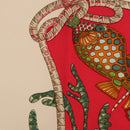 HERMES Carre 90 Scarf Silk Red Auth 199721M-12