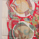 HERMES Carre 90 Scarf Silk Red Auth 199721M-17