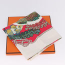 HERMES Carre 90 Scarf Silk Red Auth 199721M-24