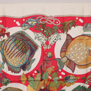 HERMES Carre 90 Scarf Silk Red Auth 199721M-3