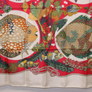 HERMES Carre 90 Scarf Silk Red Auth 199721M-9