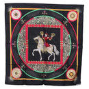 HERMES Carre 90 Scarf Silk Black Auth 199728M-12