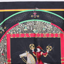 HERMES Carre 90 Scarf Silk Black Auth 199728M-14