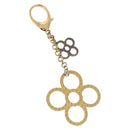 LOUIS VUITTON Bijoux Sac Tapage Key Holder Gold M65090 LV Auth 199731-1