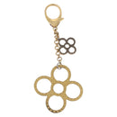 LOUIS VUITTON Bijoux Sac Tapage Key Holder Gold M65090 LV Auth 199731-2