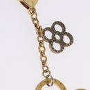 LOUIS VUITTON Bijoux Sac Tapage Key Holder Gold M65090 LV Auth 199731-5