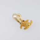 CHANEL Turn Lock Earring metal Gold CC Auth 199733V-22