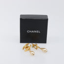 CHANEL Turn Lock Earring metal Gold CC Auth 199733V-24