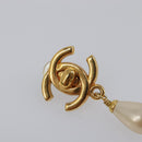 CHANEL Turn Lock Earring metal Gold CC Auth 199733V-3