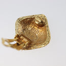 CHANEL Earring metal Gold CC Auth 199734V-11