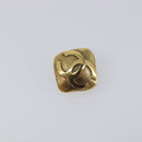 CHANEL Earring metal Gold CC Auth 199734V-2