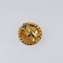 CHANEL Earring metal Gold Tone CC Auth 199736V-3