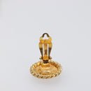 CHANEL Earring metal Gold Tone CC Auth 199736V-5