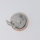 CHANEL Earring plastic Orange CC Auth 199737V-11