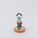 CHANEL Earring plastic Orange CC Auth 199737V-5