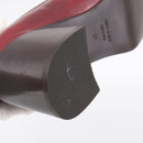 Miu Miu Loafers Leather 37 Red Auth 199780V-10