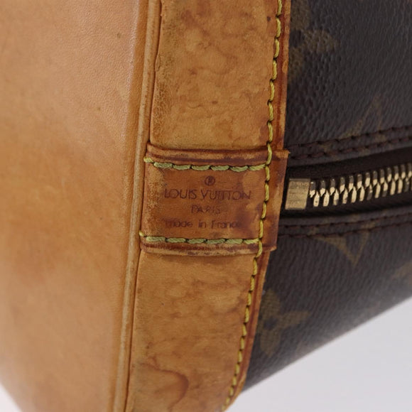 LOUIS VUITTON Monogram Alma Hand Bag M51130 LV Auth 199781