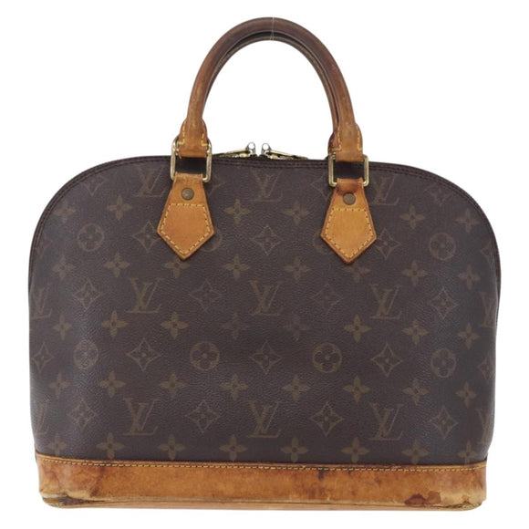 LOUIS VUITTON Monogram Alma Hand Bag M51130 LV Auth 199781