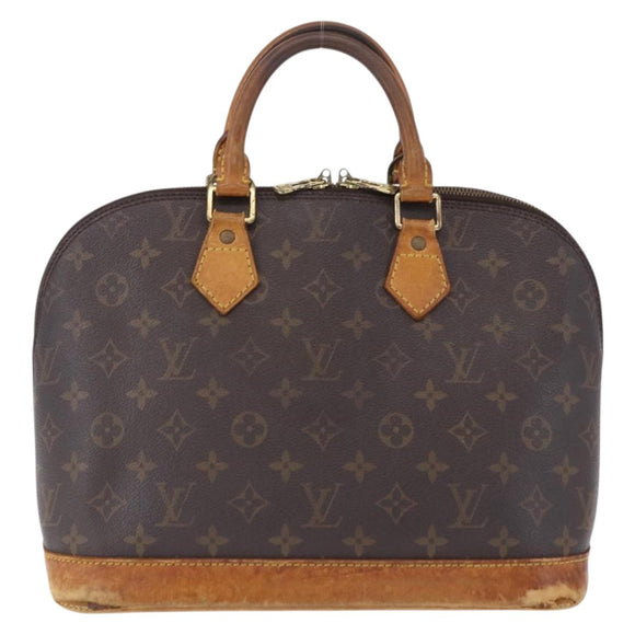 LOUIS VUITTON Monogram Alma Hand Bag M51130 LV Auth 199781
