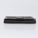 FENDI Zucca Canvas Mamma Baguette Wallet Black Brown Auth 199786A-5