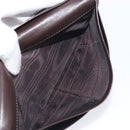 FENDI Zucca Canvas Long Wallet Black Brown Auth 199787A-19