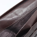 FENDI Zucca Canvas Long Wallet Black Brown Auth 199787A-11