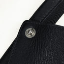 PRADA Boston Bag Nylon 2way Black Silver Auth 199801A-9