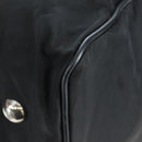 PRADA Boston Bag Nylon 2way Black Silver Auth 199801A-25