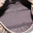 FENDI Zucca Canvas Mamma Baguette Shoulder Bag Brown Silver Auth 199802V-10