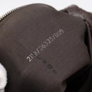 FENDI Zucca Canvas Mamma Baguette Shoulder Bag Brown Silver Auth 199802V-11