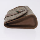 GUCCI GG Supreme Web Sherry Line Clutch Bag PVC Beige 89 01 030 Auth 199803-5